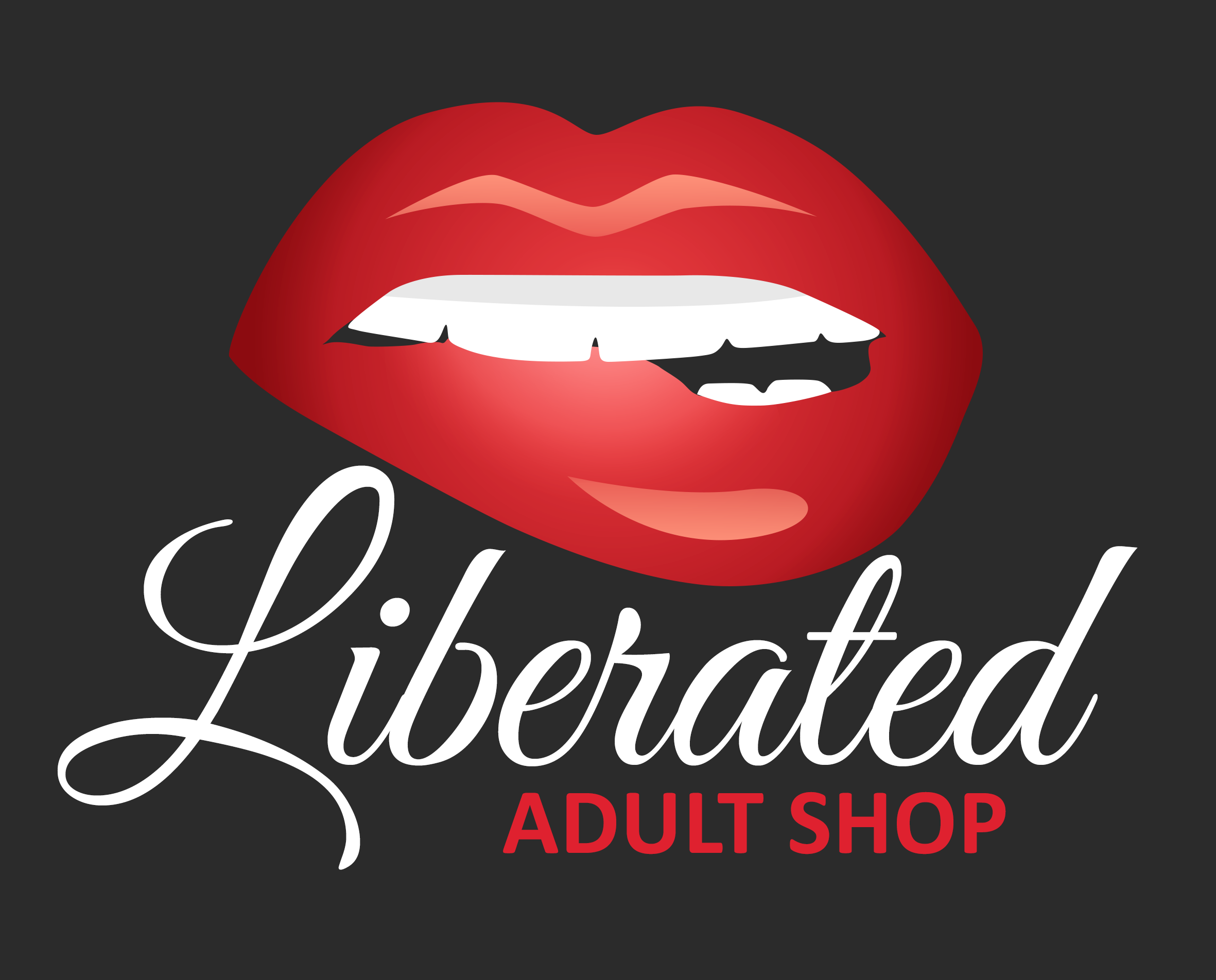 Liberated logo (on dark background)